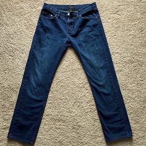 Indigo blue Banana Republic Vintage straight jeans
